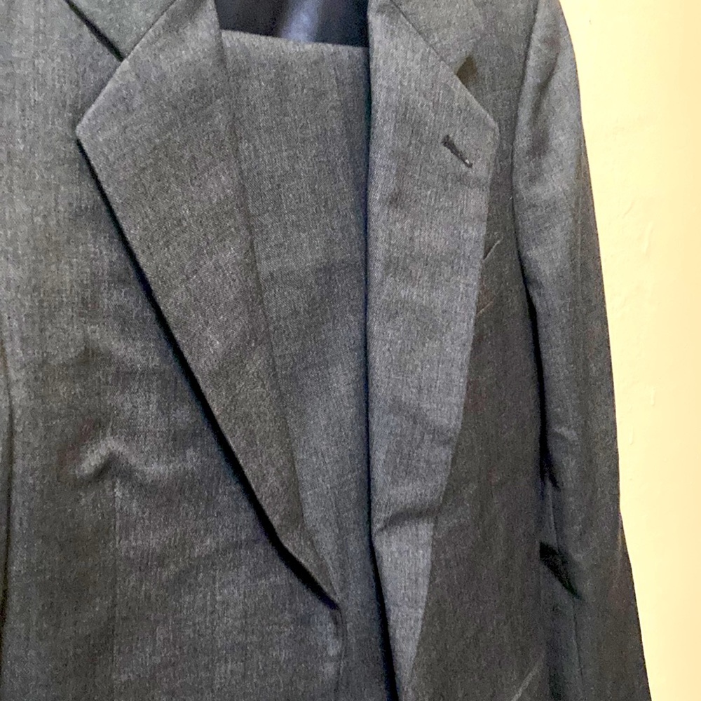 Francesco Maiolo Hand Tailored 2 Button Sport Coat & Pants 36 Short & Waist 30